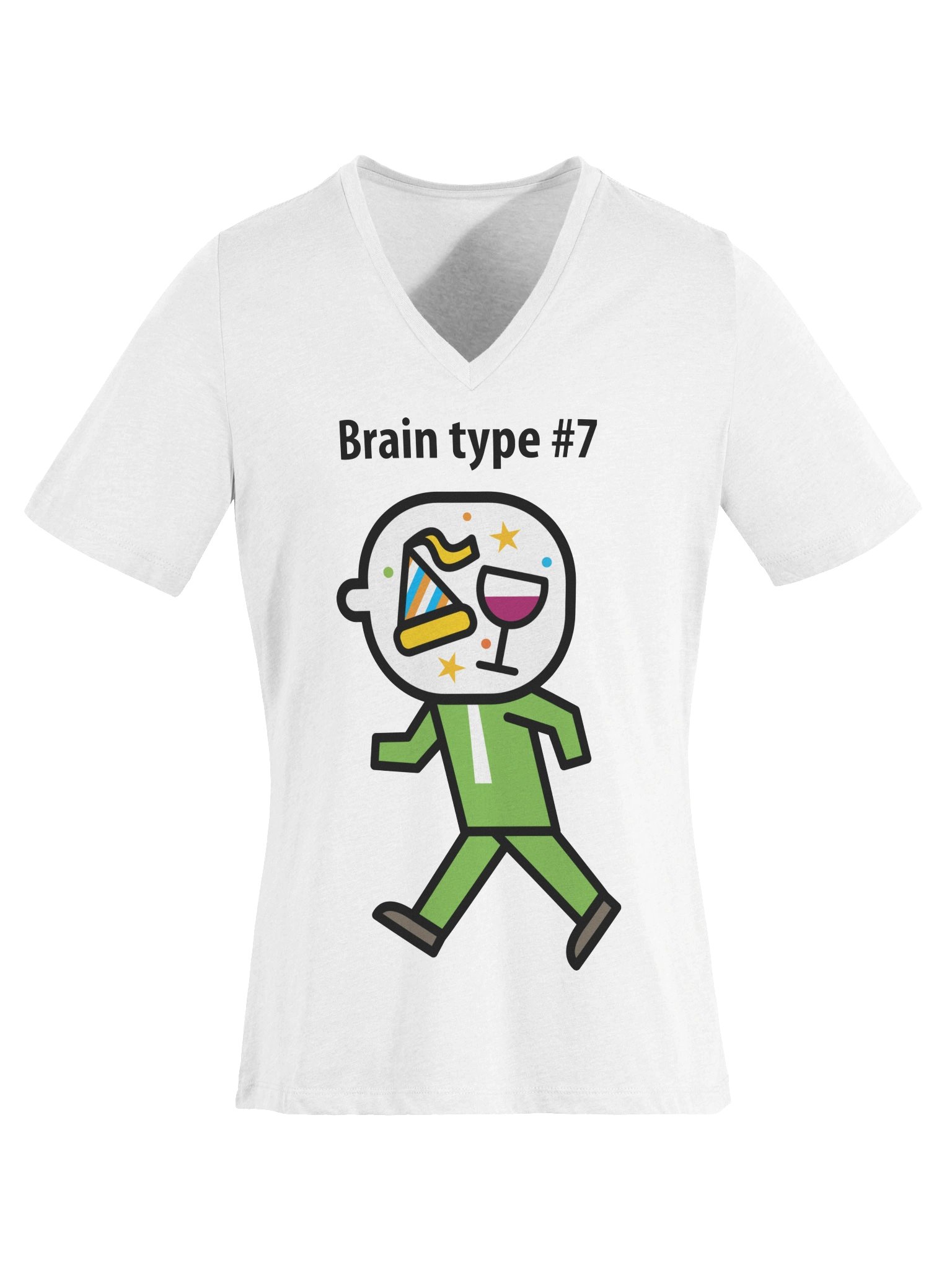 Women's t-shirt for brain type #7 product image (6)