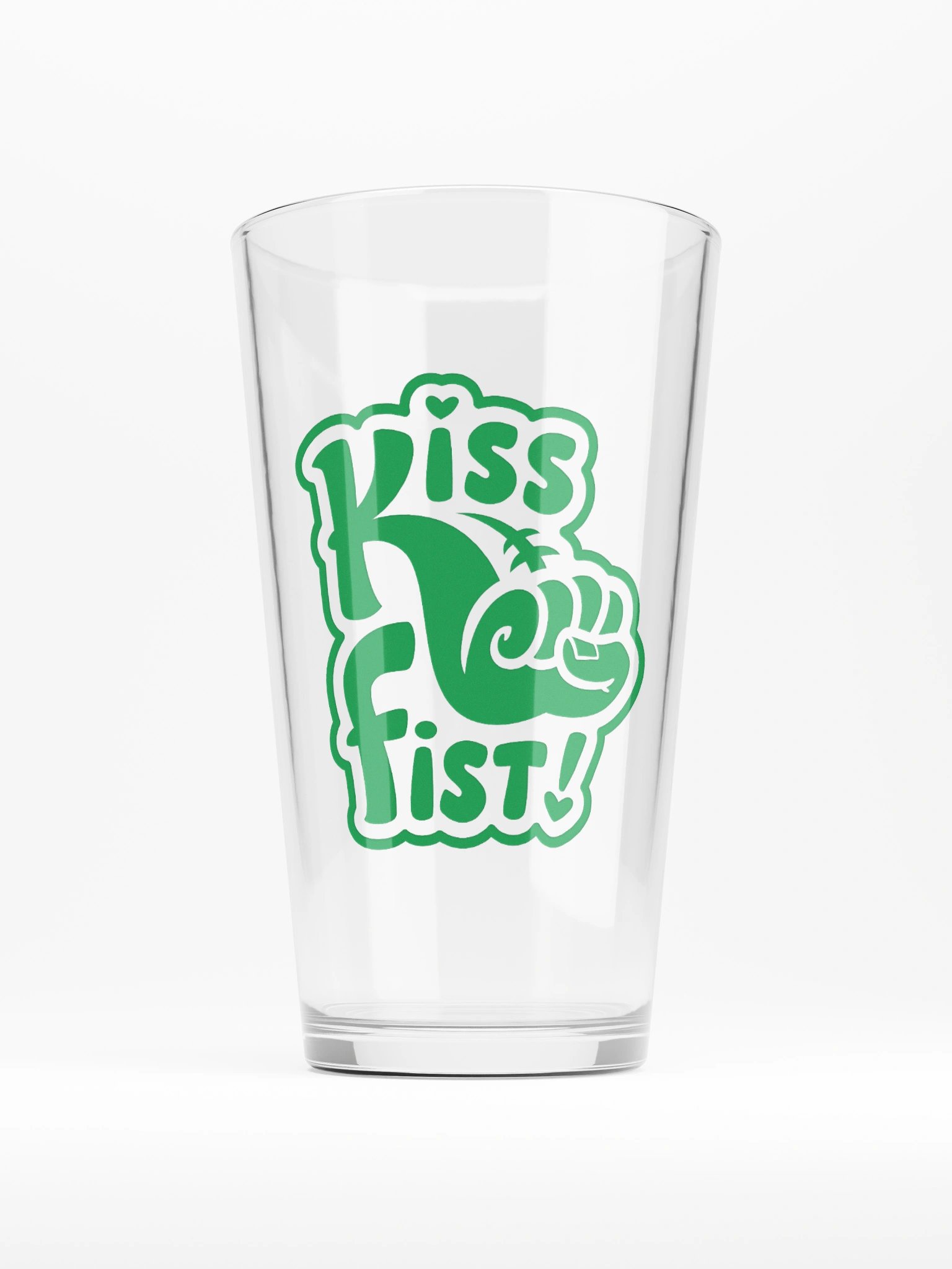 KissFist! Pint Glass product image (1)