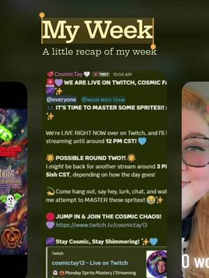 #weeklyrecap 