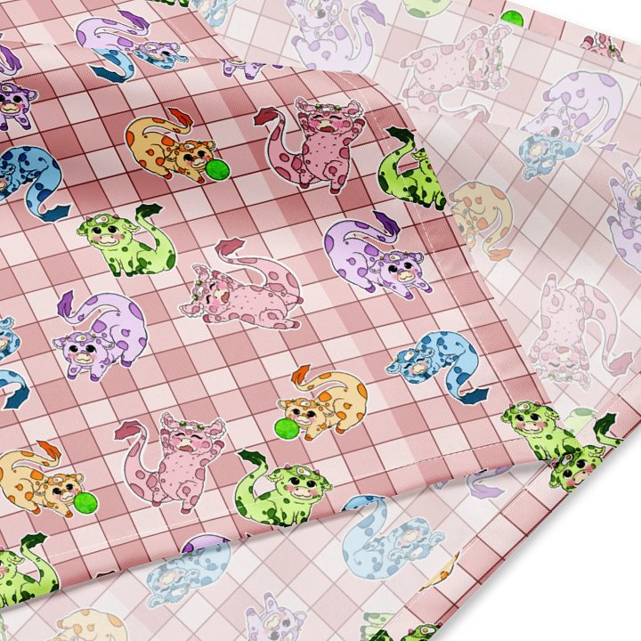 Pink "Buds Everywhere!" Bandana product image (4)