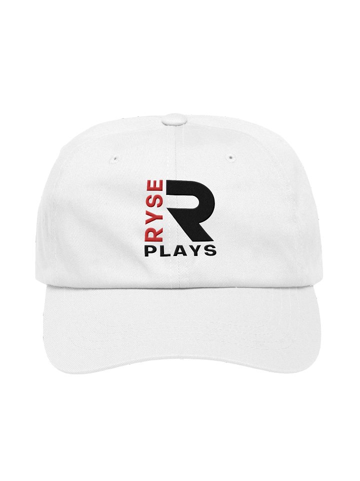 Ryse Plays Cap (black & red logo) product image (1)