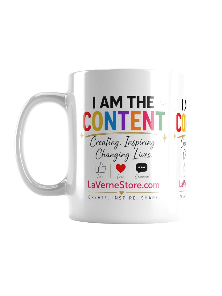 I AM THE CONTENT Mug product image (3)