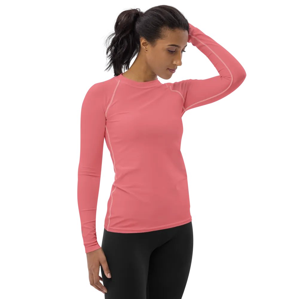 Pink Women's Rash Guard product image (3)