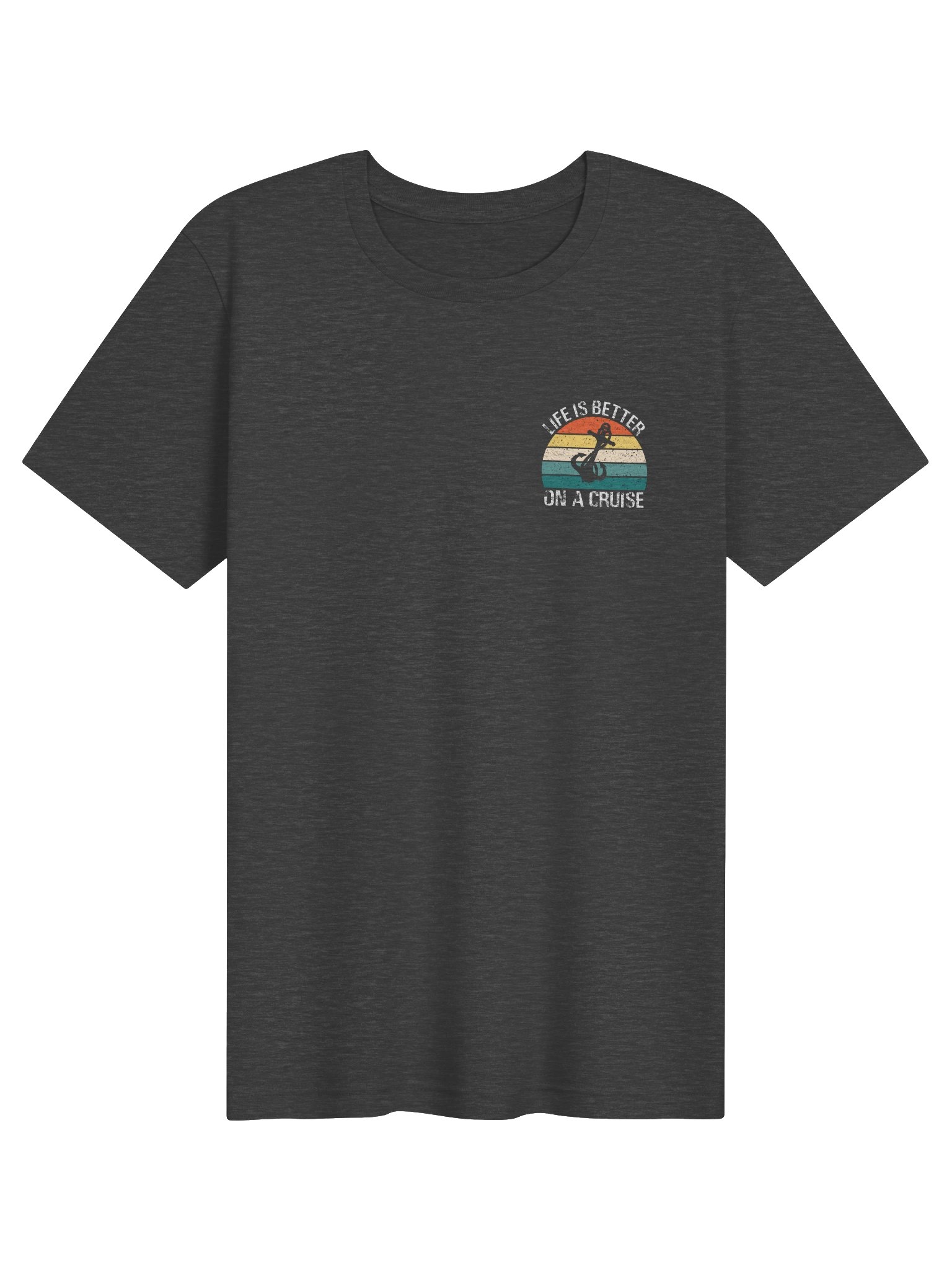 Life Is Better on a Cruise T-Shirt | Retro Cruise Vacation Shirt product image (5)
