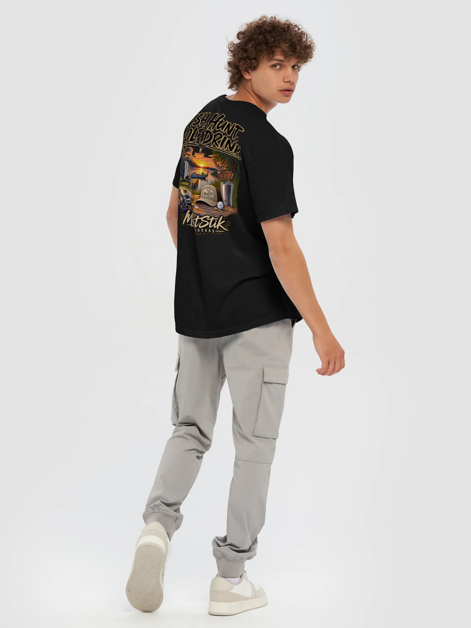Fish. Hunt. Golf. Drink. Outdoor Tee product image (12)