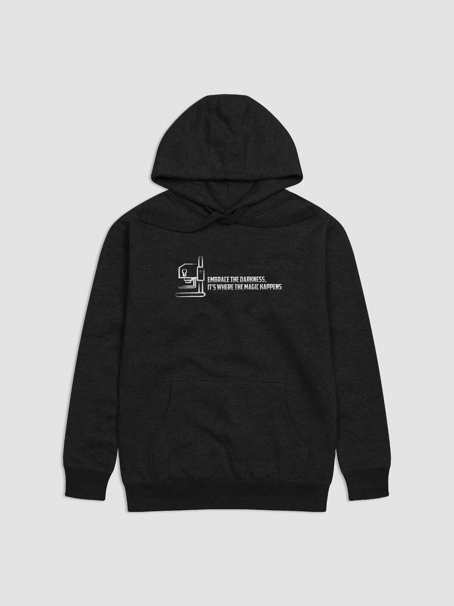 Embroidered Soft & Comfy Hooded Sweatshirt - Low Key product image (1)