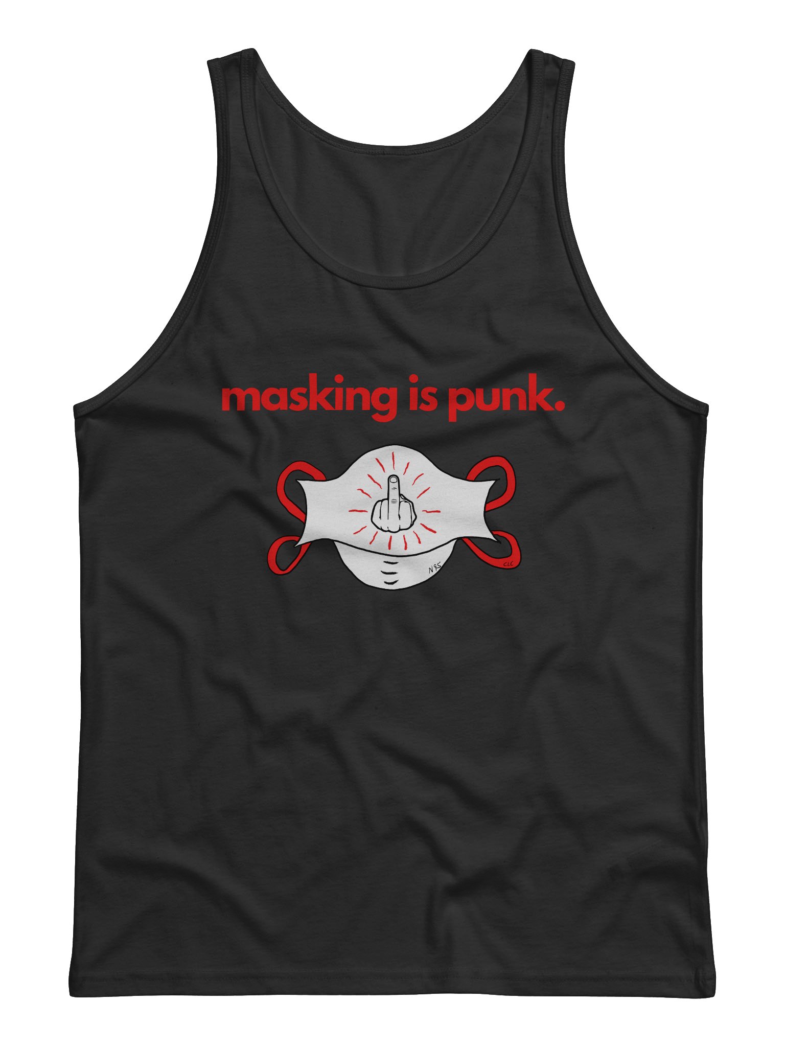 Masking Is Punk tank product image (2)