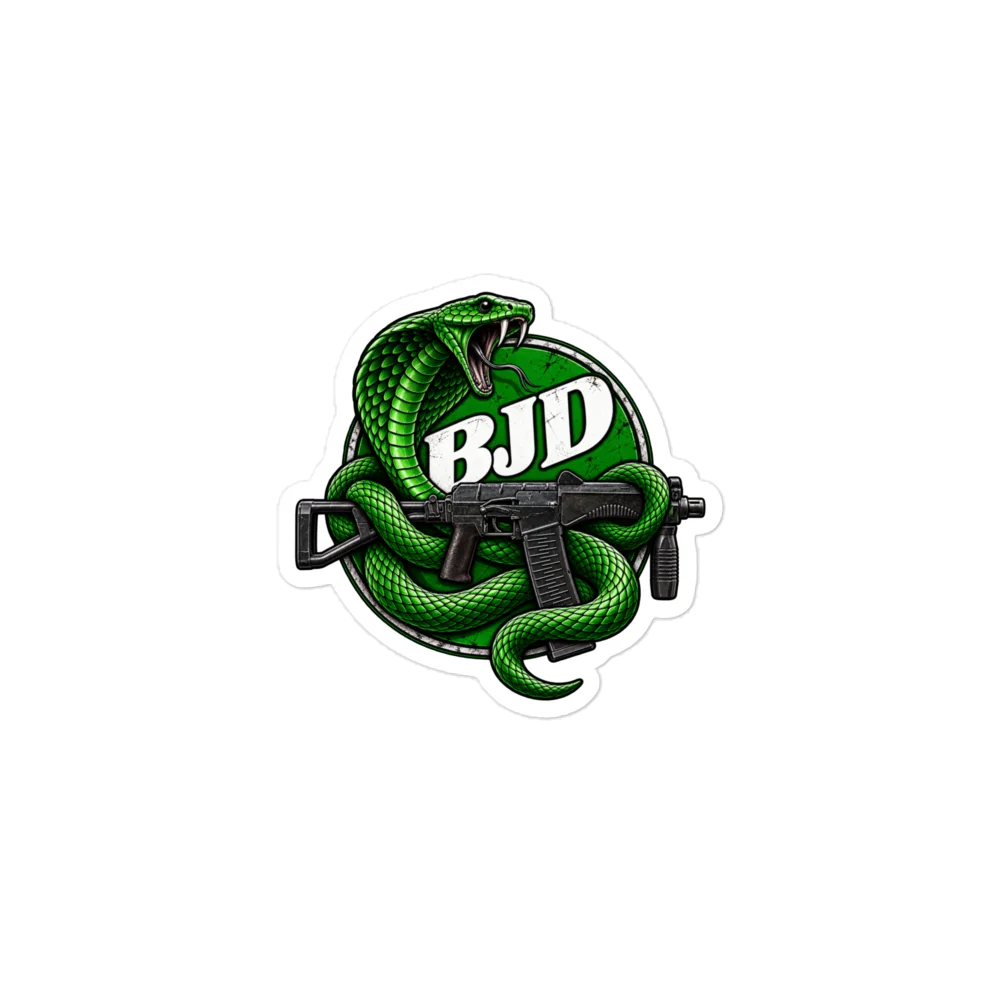 BJD Vikhr Green Cobra Sticker product image (1)