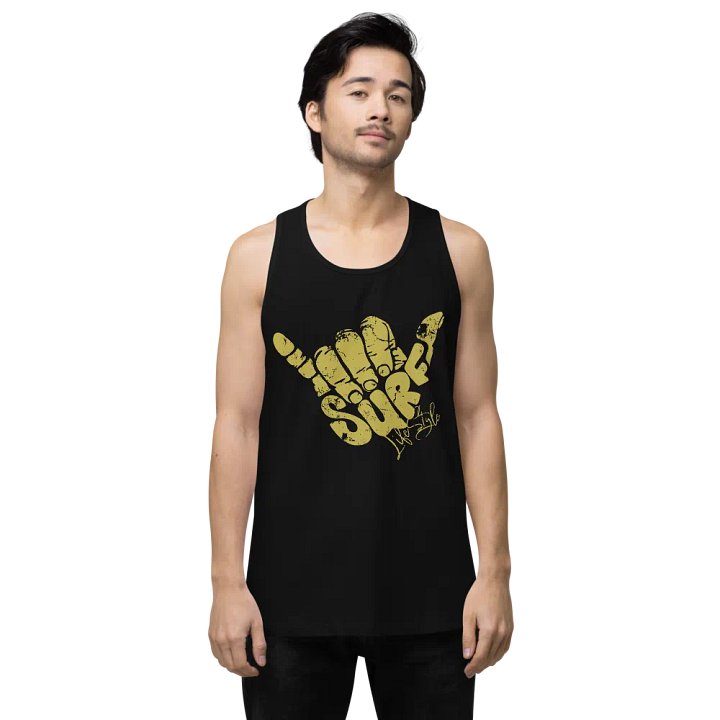 Shaka Surf Life Style Cotton Heritage Men's Premium Tank Top product image (1)