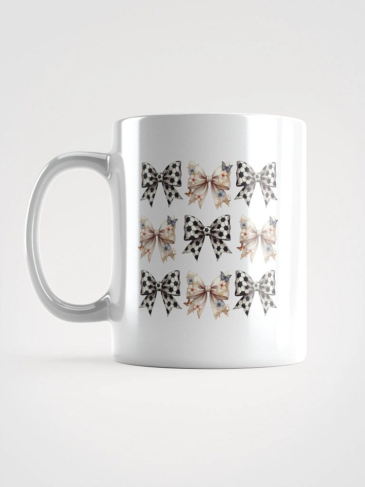 Spring Bows Soccer Butterfly Garden Mug product image (1)
