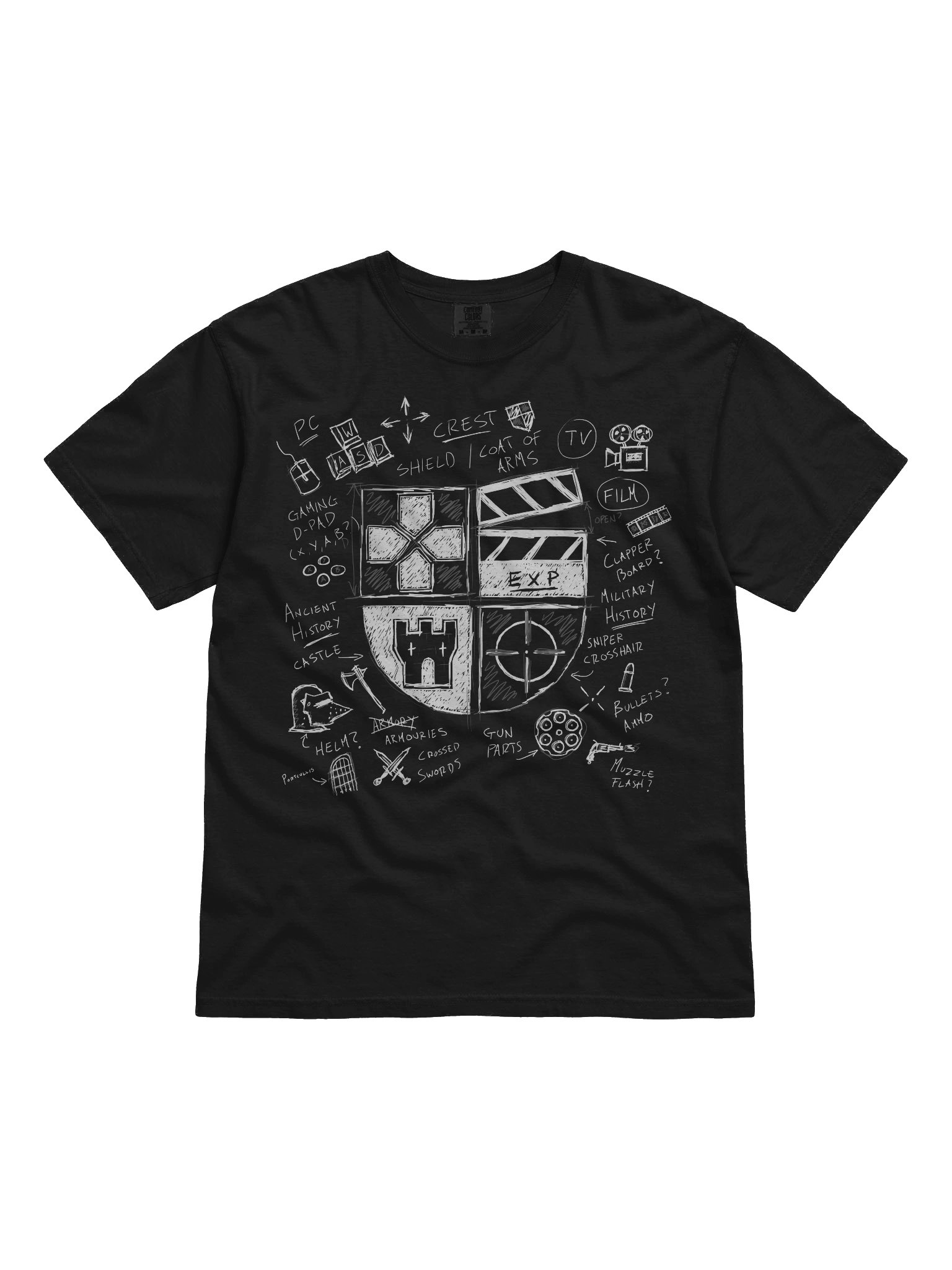 EXP Birthday Logo Sketch T-Shirt product image (1)