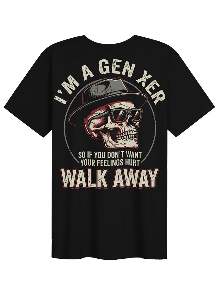"I'm a Gen Xer" Skull Tee product image (2)