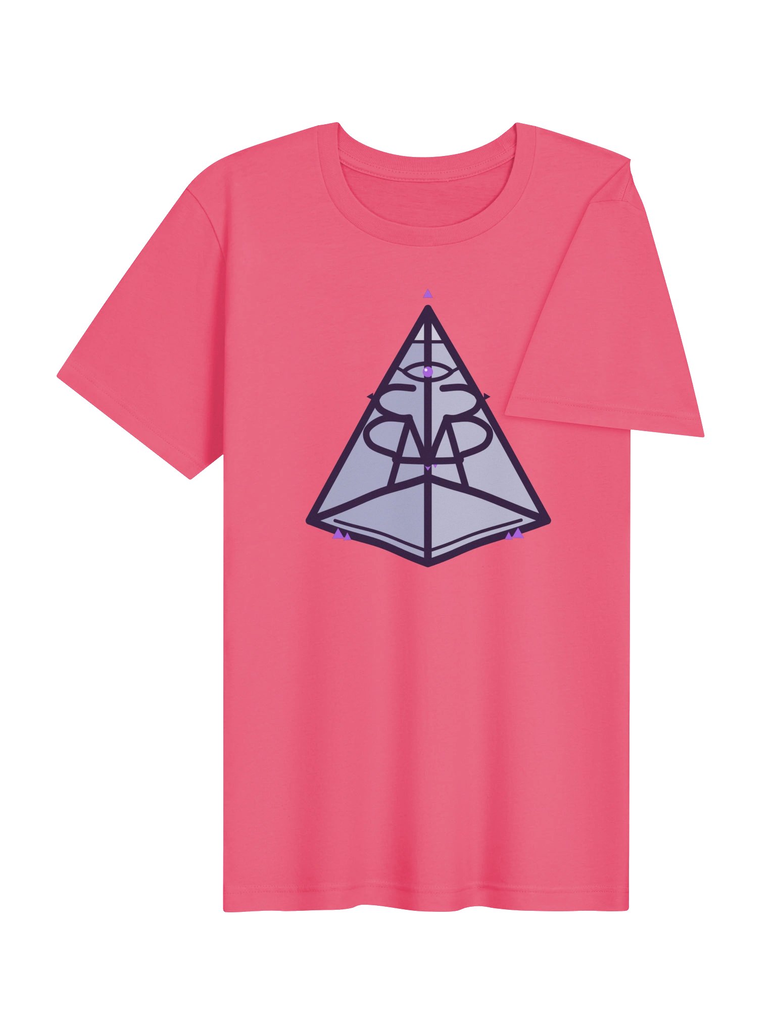 AMP-33 Pyramid Tee — Pink product image (4)