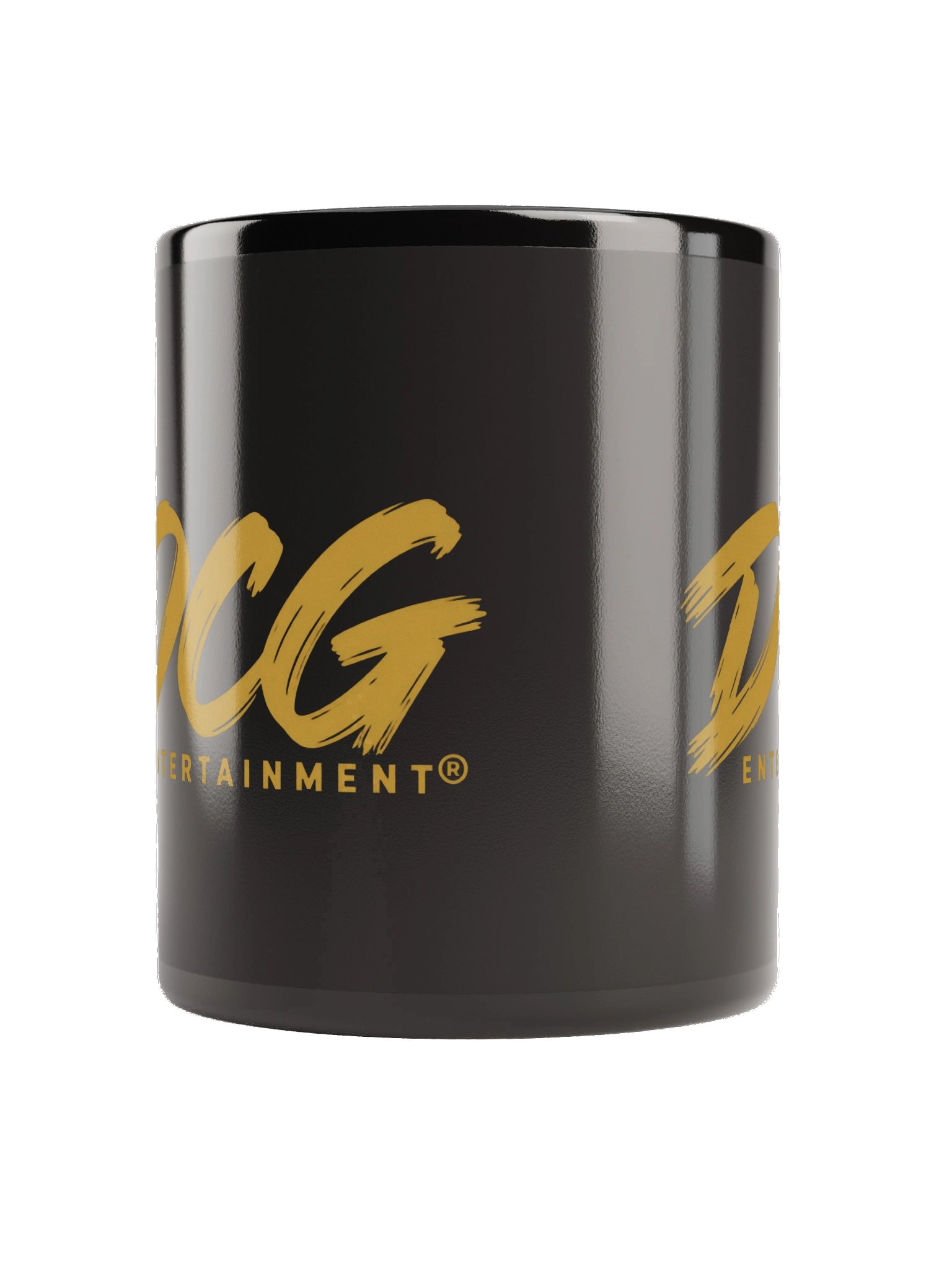 DCG Coffee Mug – Signature Gold Logo – Black, 11 & 15 oz product image (2)