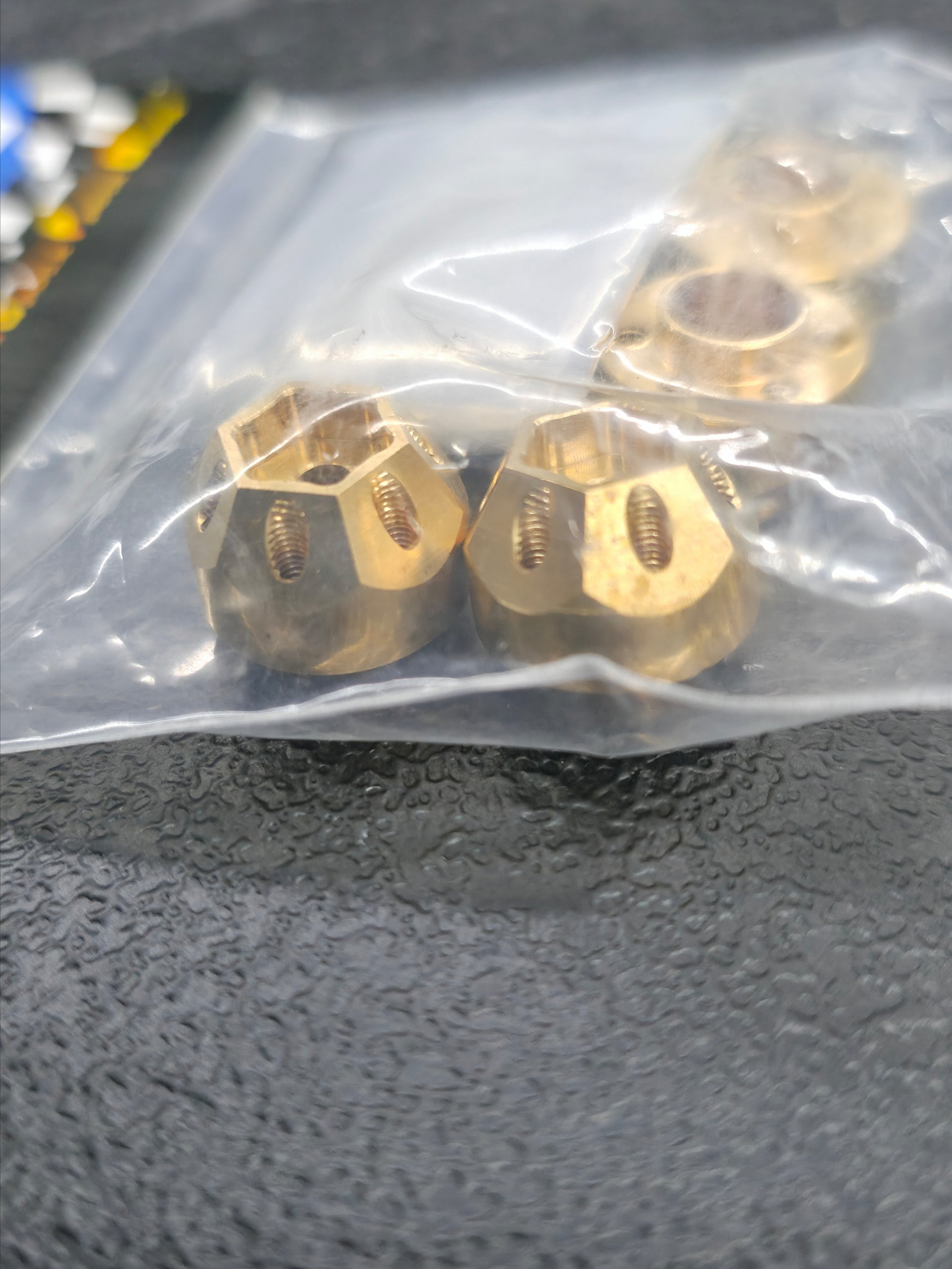 Brass hub extensions +6mm product image (3)
