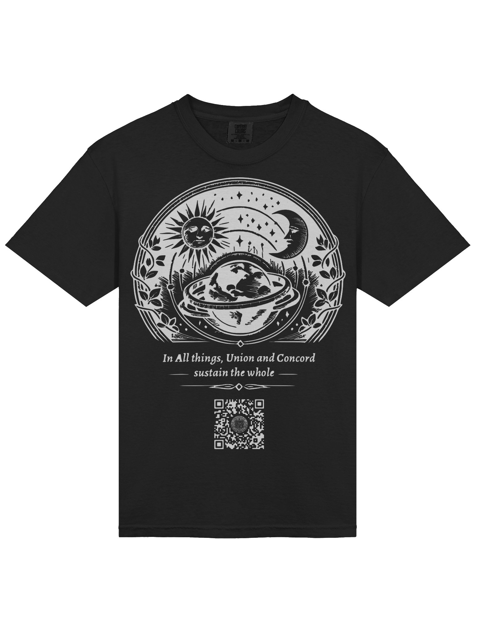 Gravity and Love (White on Black/Color) product image (3)