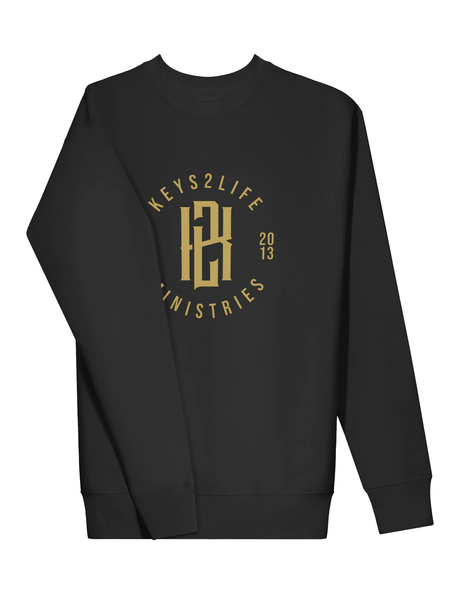 Keys2Life Ministries Gold Emblem Sweatshirt product image (18)