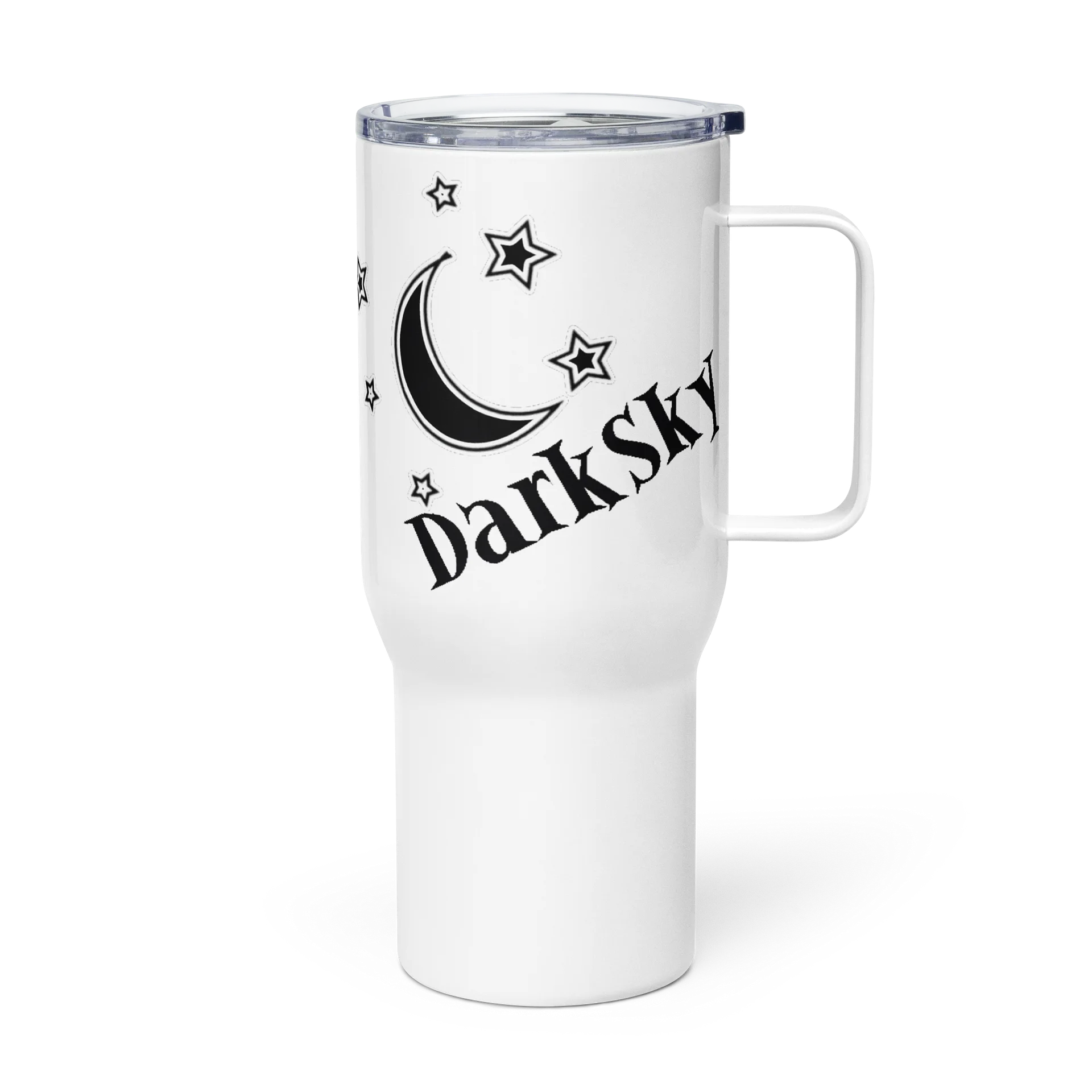 DarkSky Logo Travel Mug (Black) product image (4)