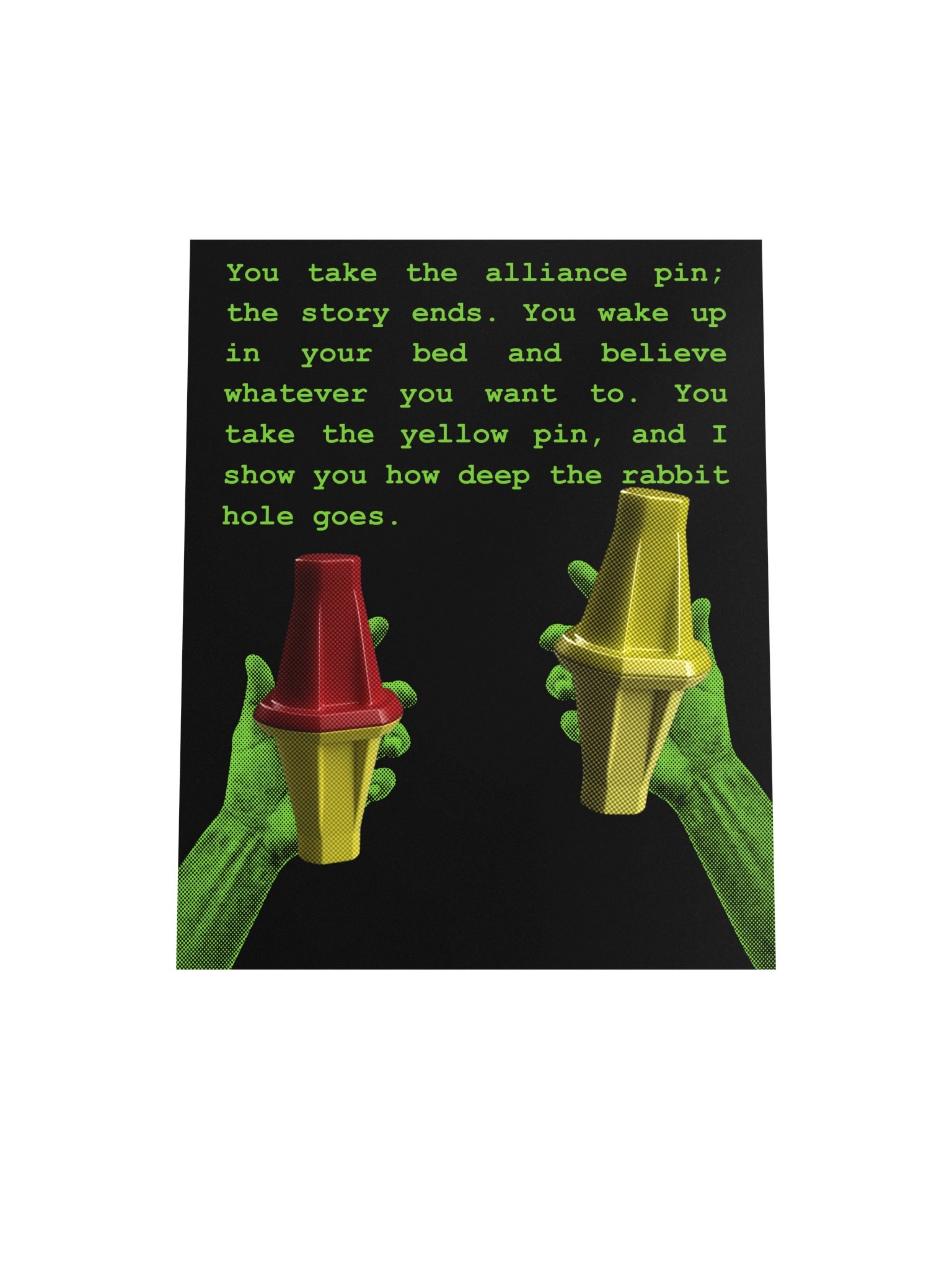 Matrix Quote Poster product image (4)