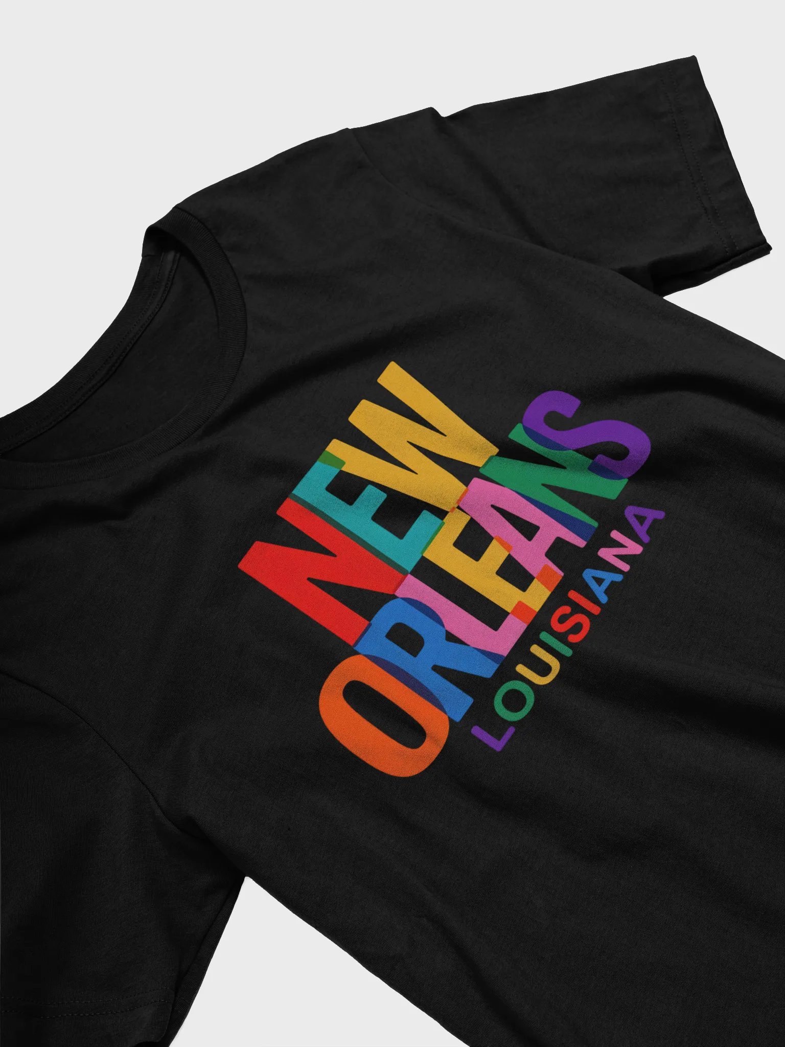 Vibrant New Orleans Louisiana T-Shirt product image (5)