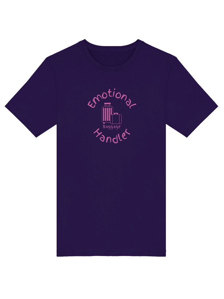 Emotional Baggage Handler Unisex T-Shirt Pink Graphic product image (1)