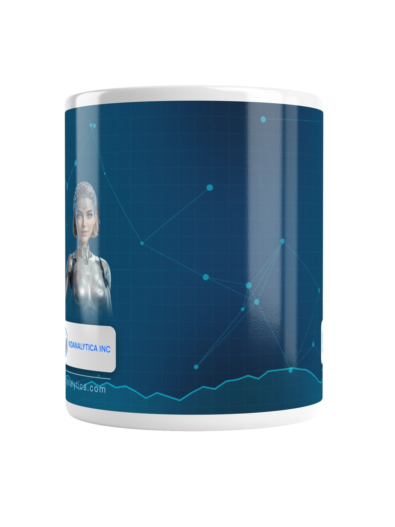 VIDANALYTICA INC Mug - Navy Avatar product image (5)