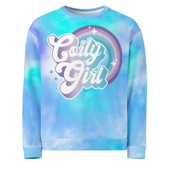Coily Girl Tie-Dye Crewneck product image (2)