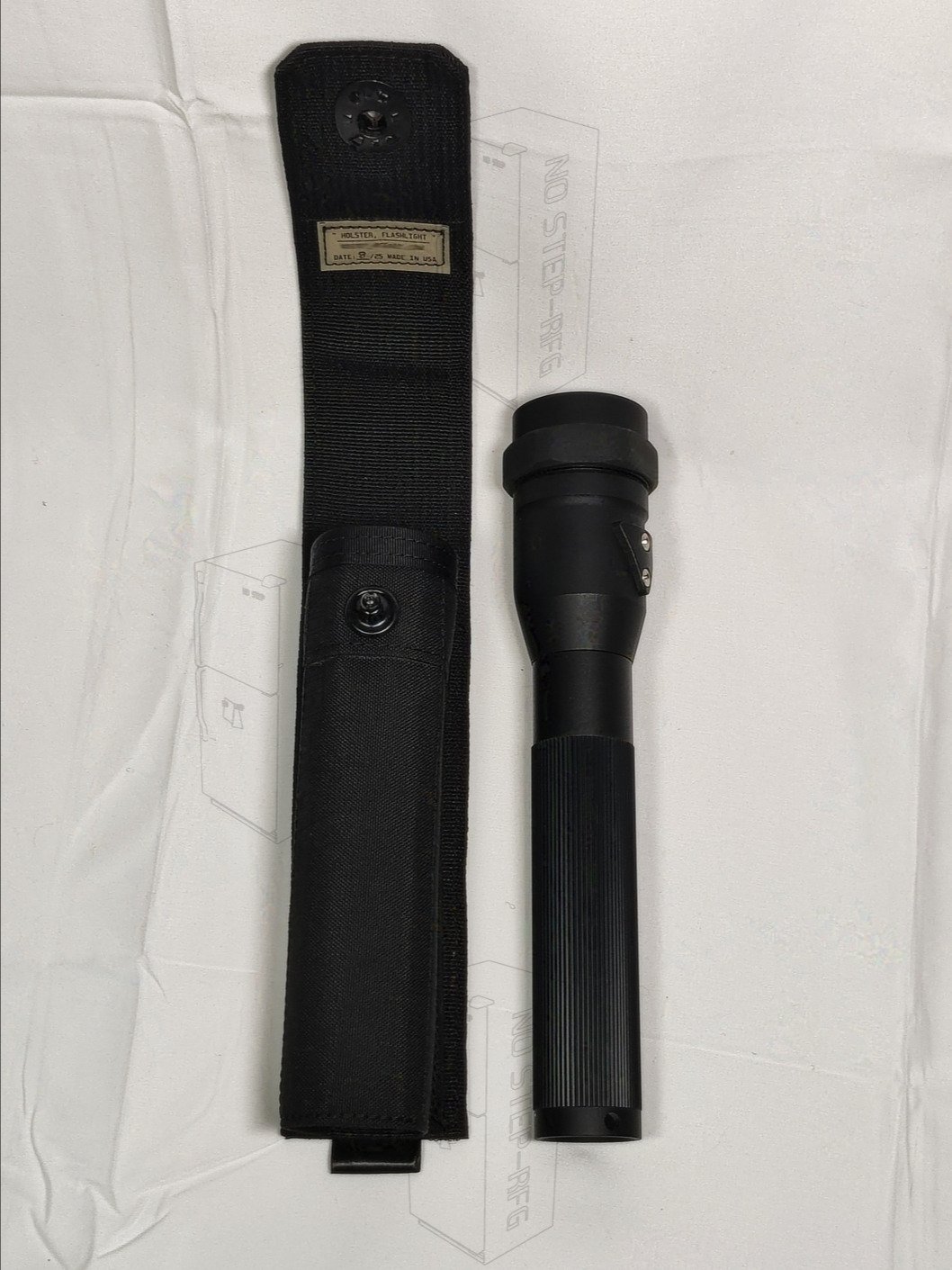 *Made to order* Flashlight holster, Black product image (3)