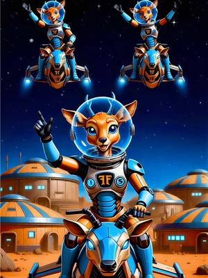 Darlene the Digital Deer: Music Video 1 #deer #animation #musicvideo #cartoon #scifi 