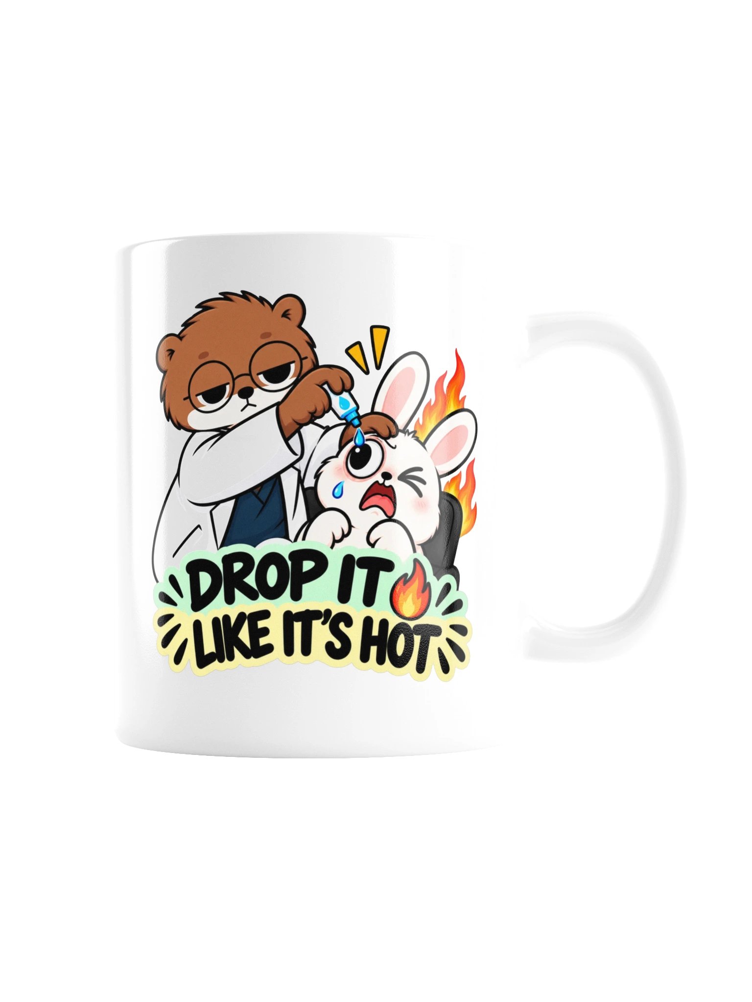 Sleepy Optometrist Drop It Like It’s Hot Mug product image (3)