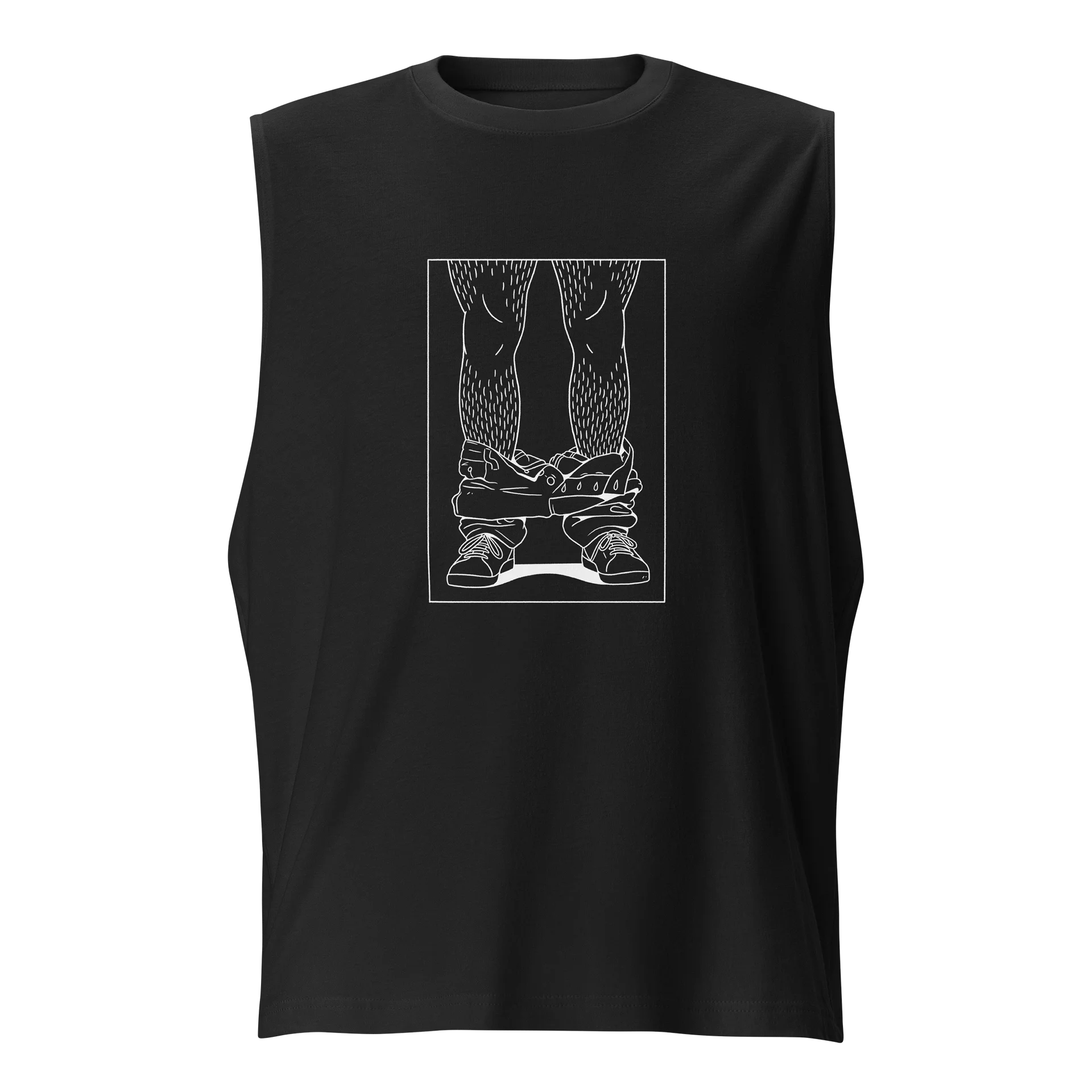 Pants Down Muscle Tank product image (3)