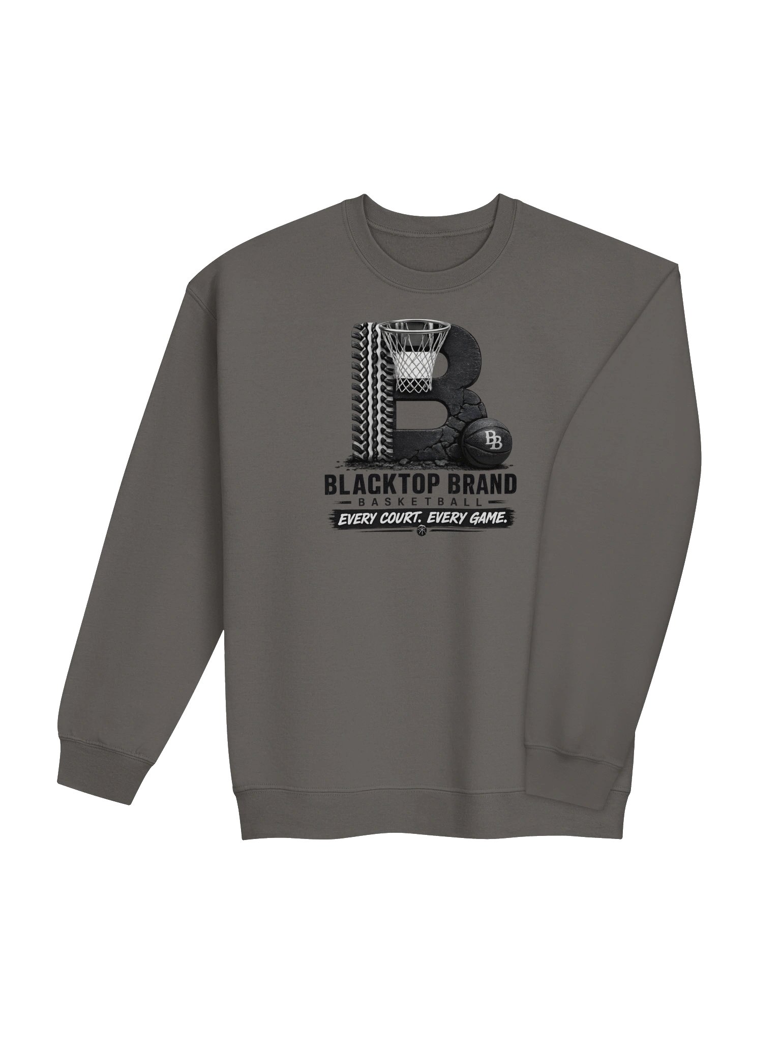 Blacktop Brand Basketball Crewneck product image (4)