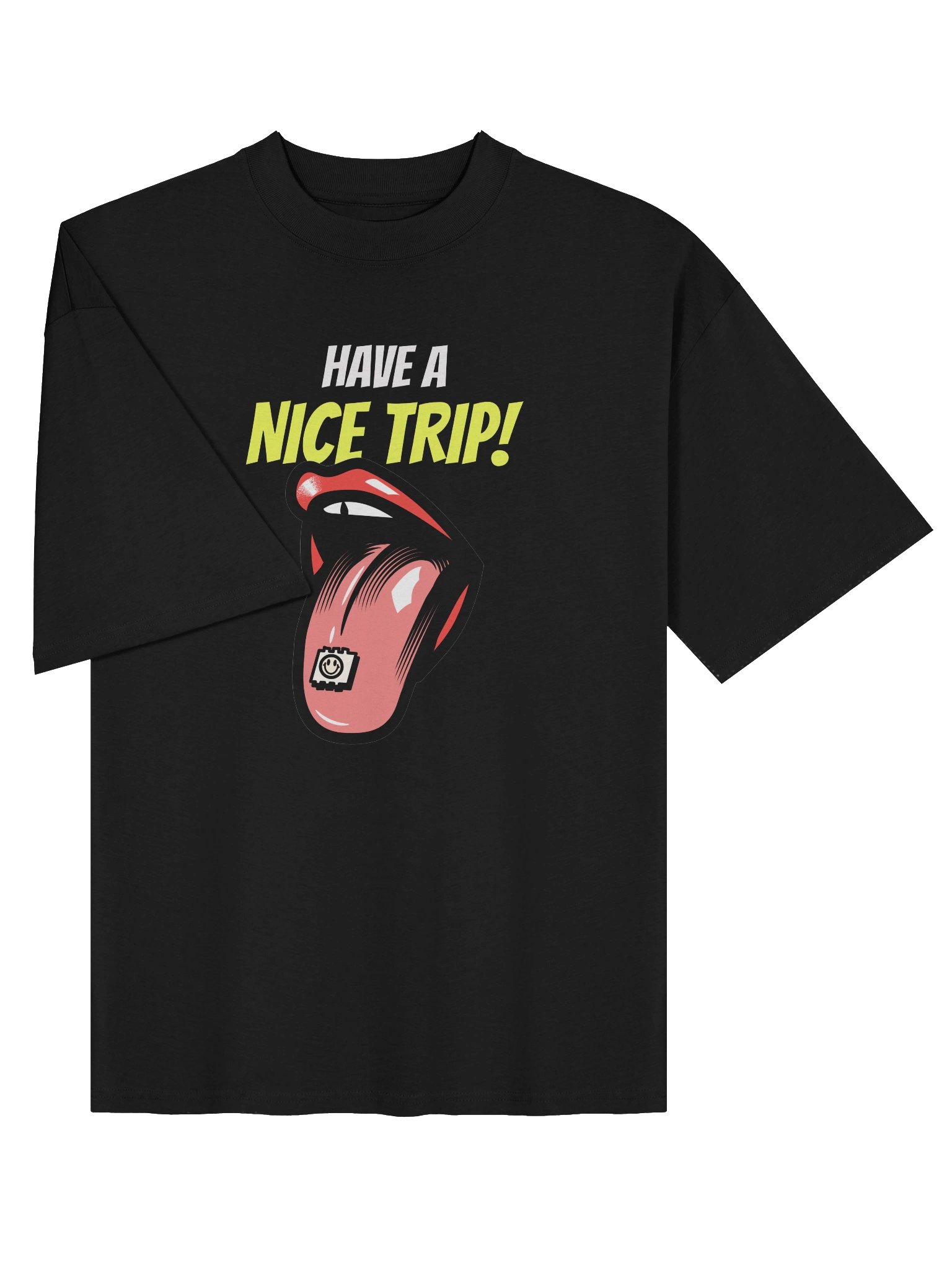 "Have A Nice Trip!" Edgy Streetwear Graphic T-Shirt product image (3)