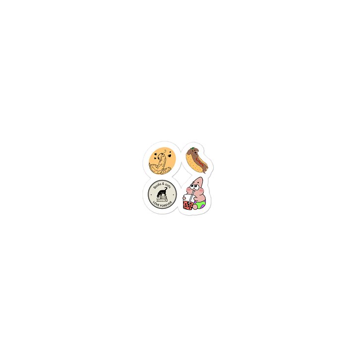 Aesthetic Kawaii Sticker Collection – Fun & Cozy Designs product image (1)