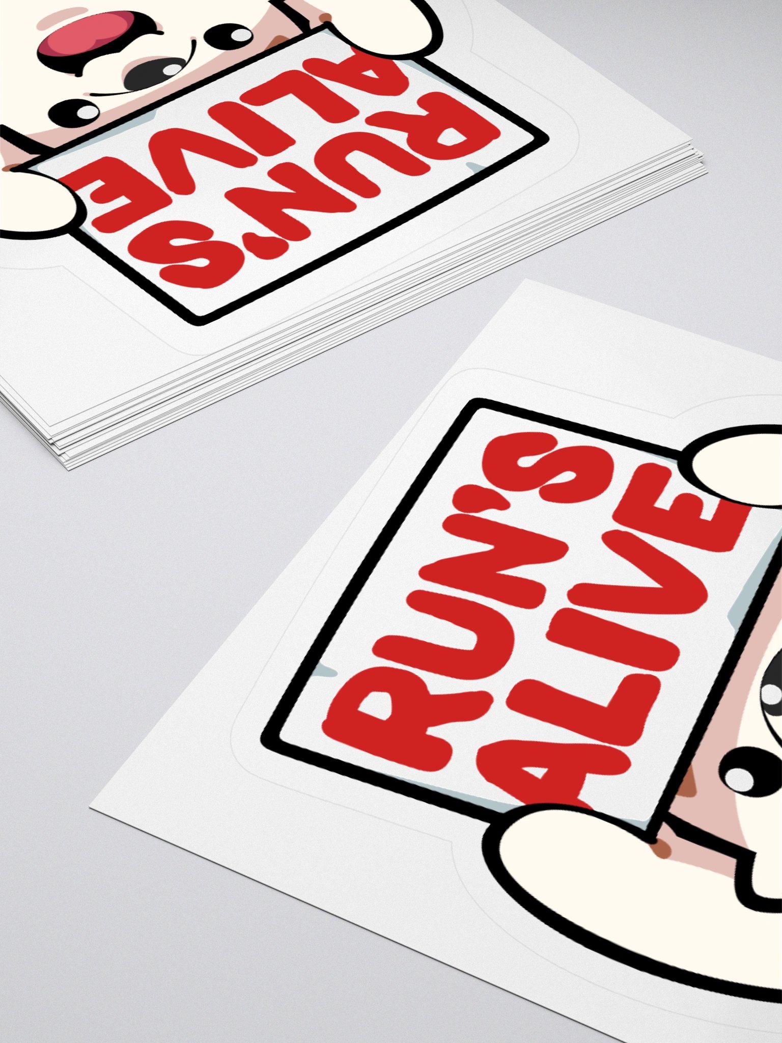 Run's Alive Sticker product image (8)