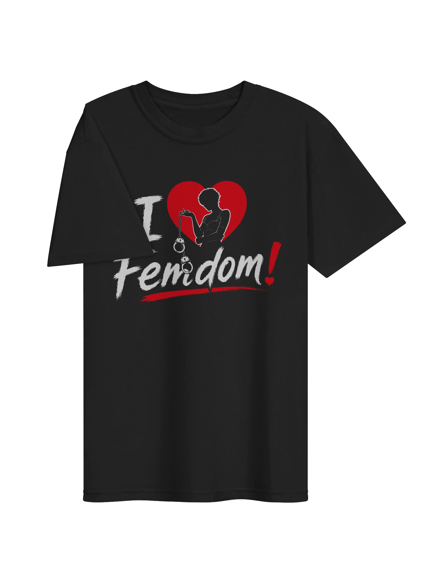 I Love Femdom! – Gothic Heart Sticker Design product image (4)