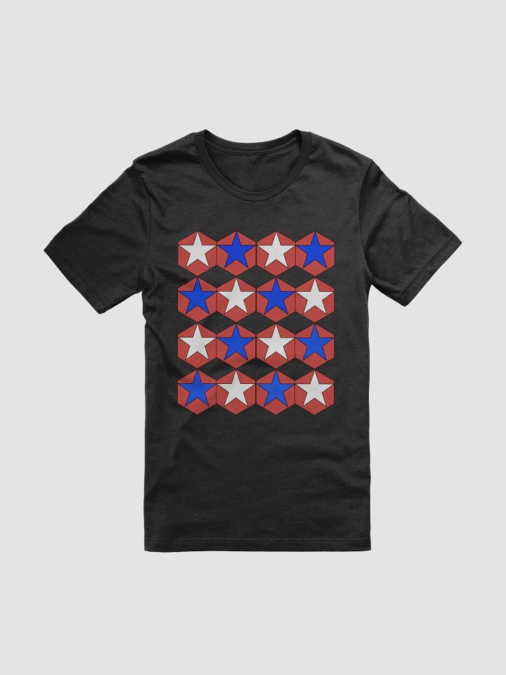 Stars Within Hexagons - Geometrical Design T-shirt product image (8)