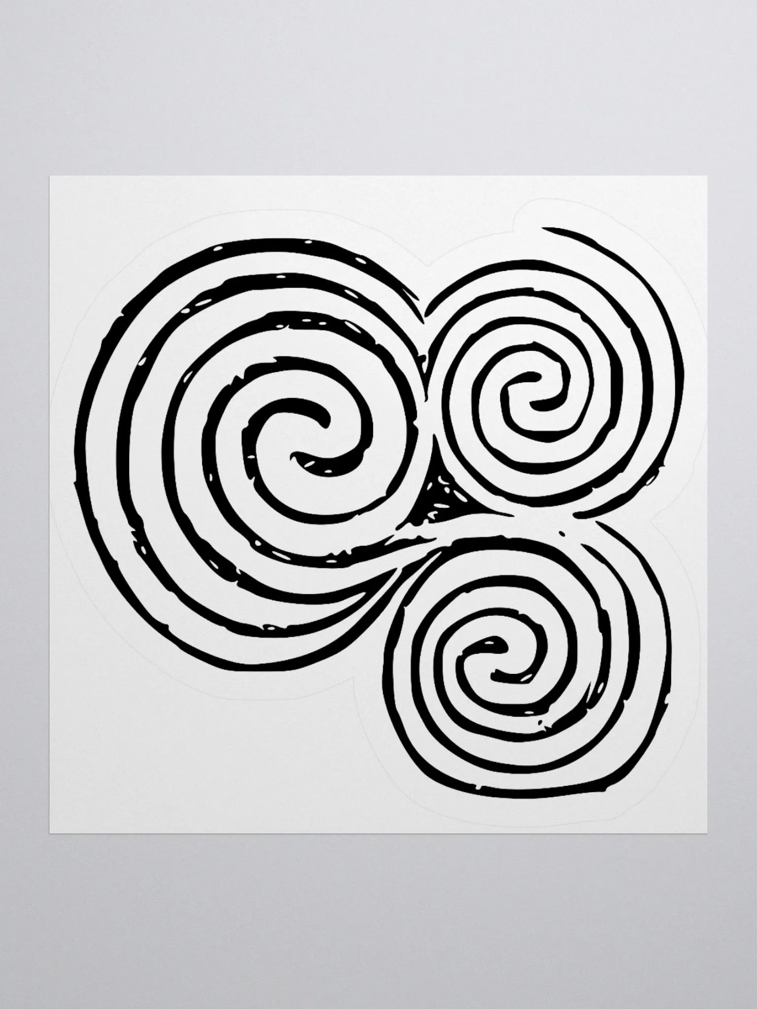 Newgrange Triskelion Sticker product image (1)
