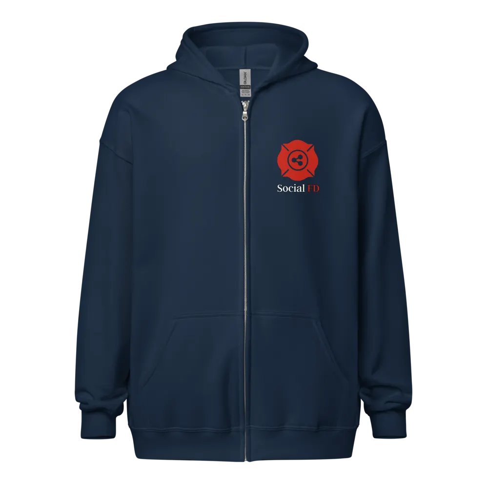Social FD Zip Up Hoodie product image (2)