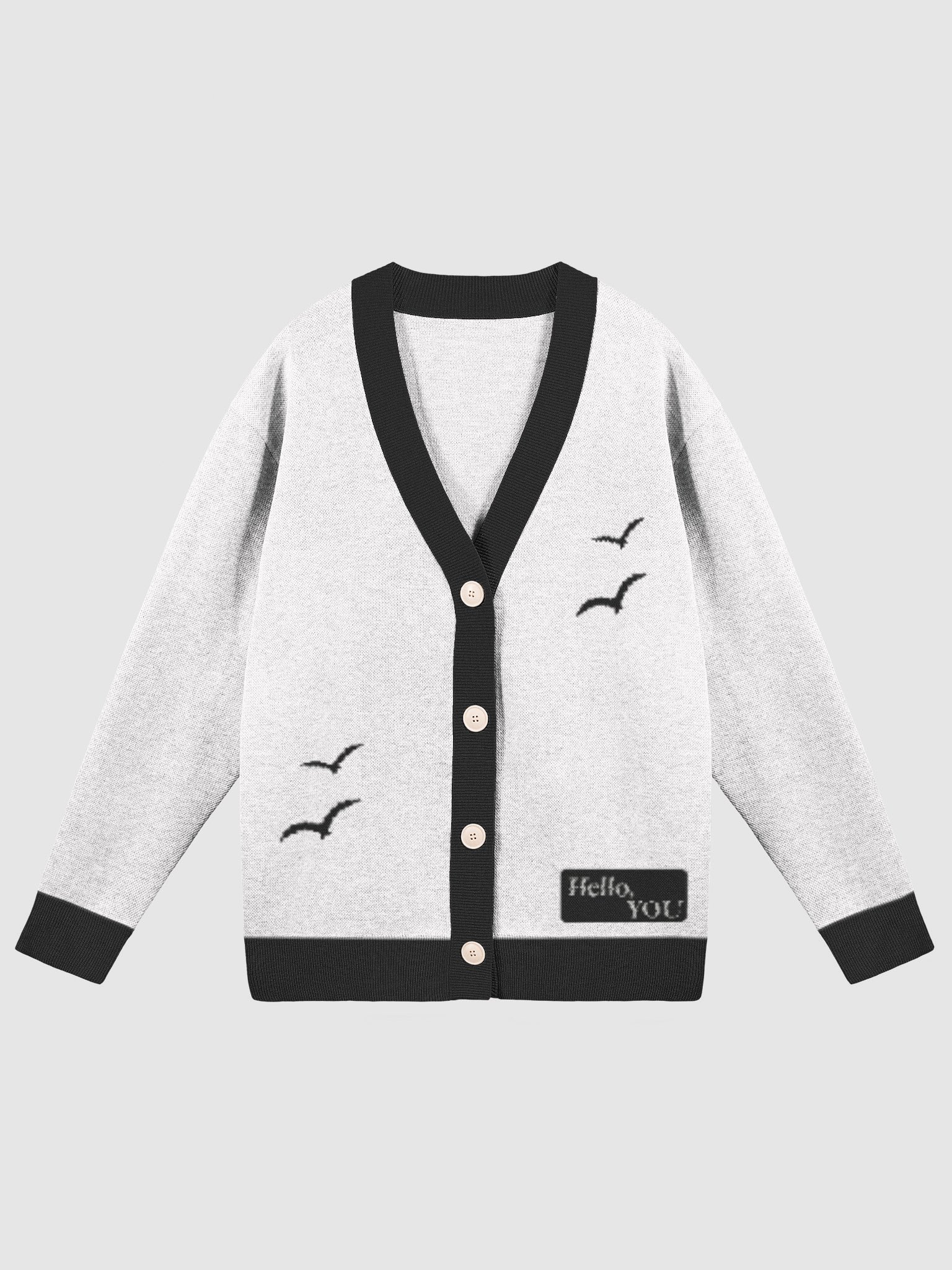 "Hello, you" Knit Cardigan product image (2)
