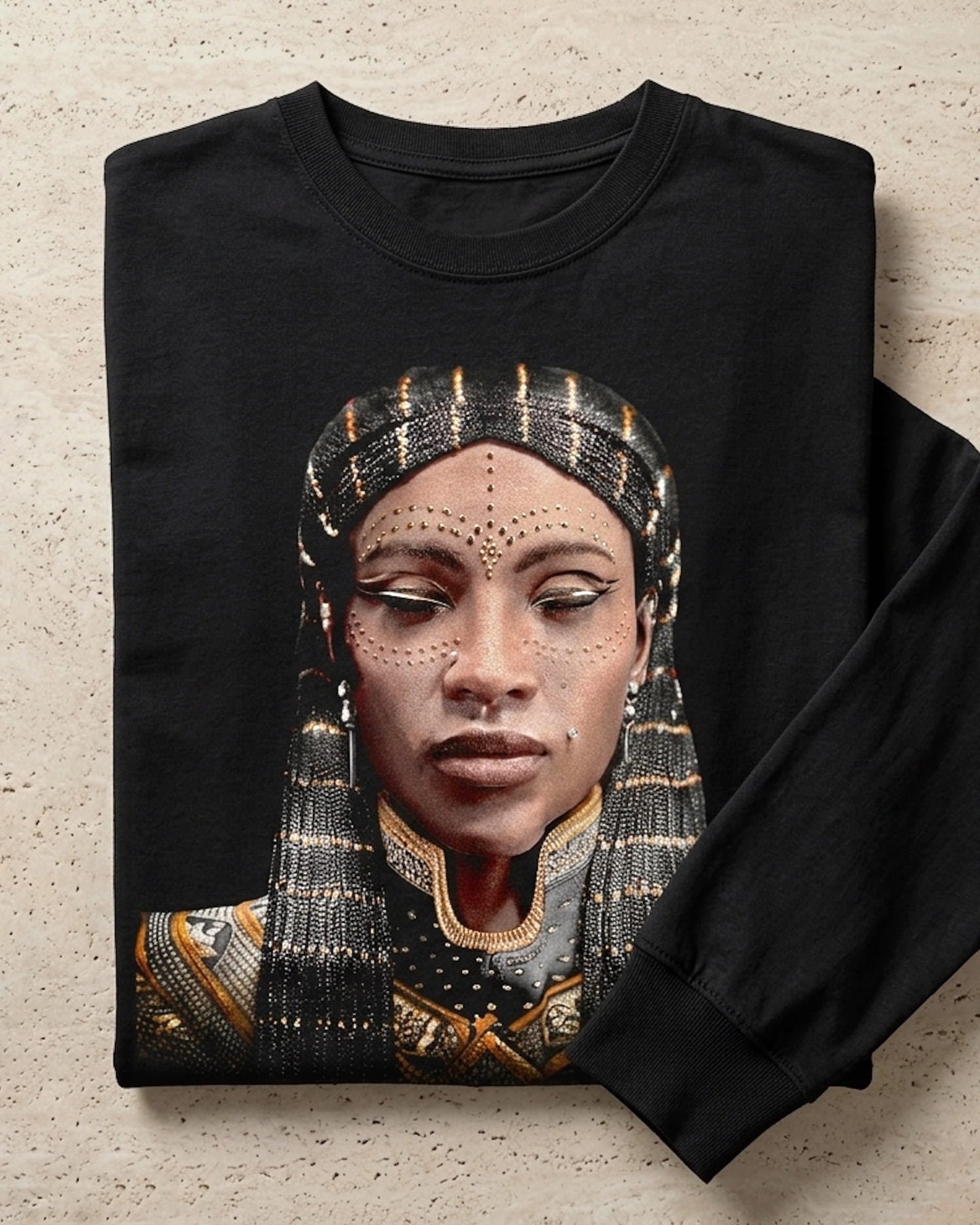 Queen Amanishakheto · Comfort Colors Garment-Dyed Long Sleeve T-Shirt product image (3)