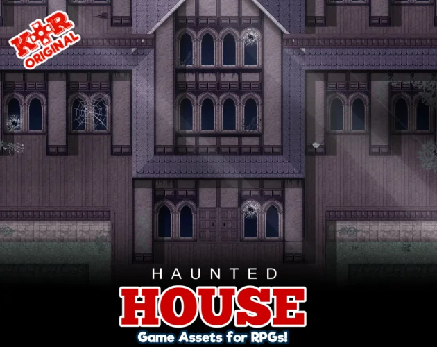 KR Haunted House Tileset for RPGs v2! product image (1)