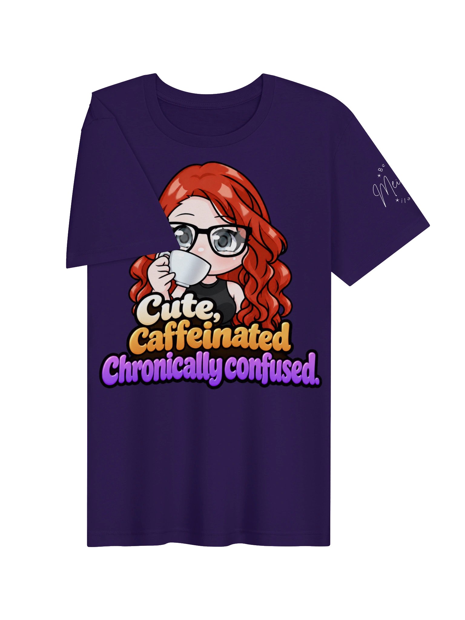 Cute, Caffeinated, and Chronically Confused Tee product image (25)