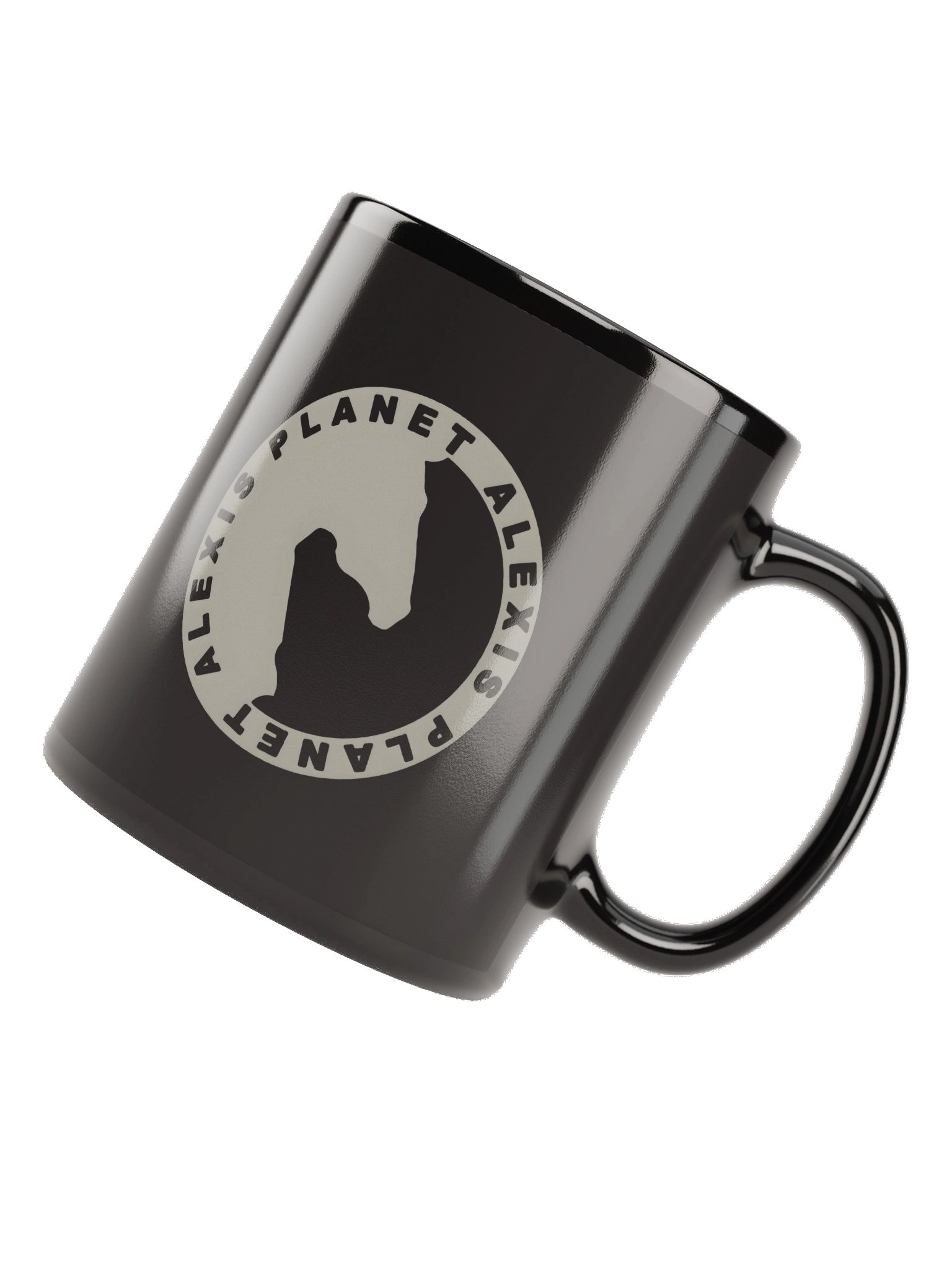 1st PLANET ALEXIS - Glossy Black Mug product image (6)