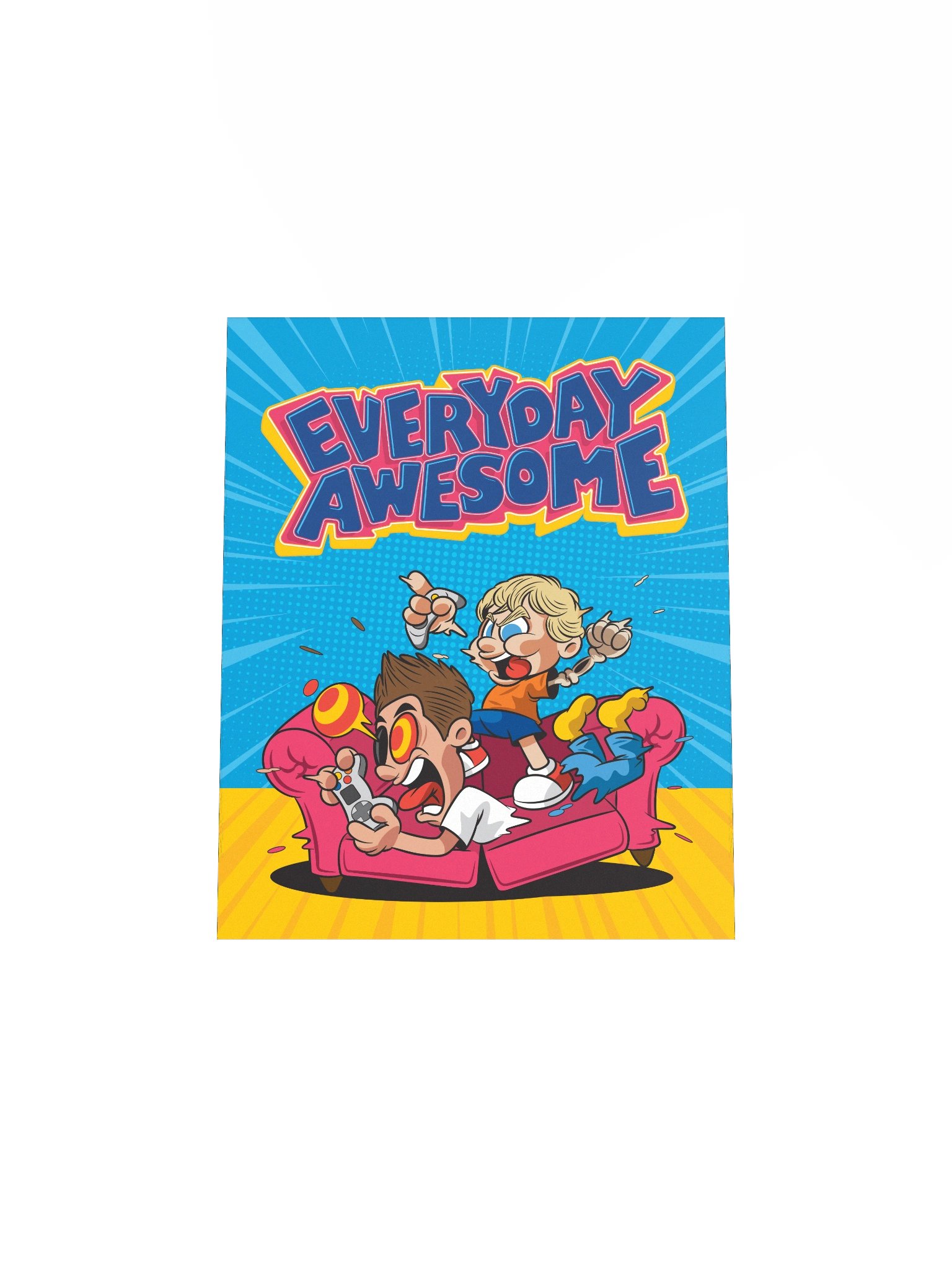 Tesla Vs. Dad Poster product image (4)