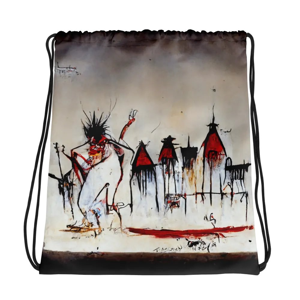 Dynamic Urban Muse Drawstring Bag product image (1)
