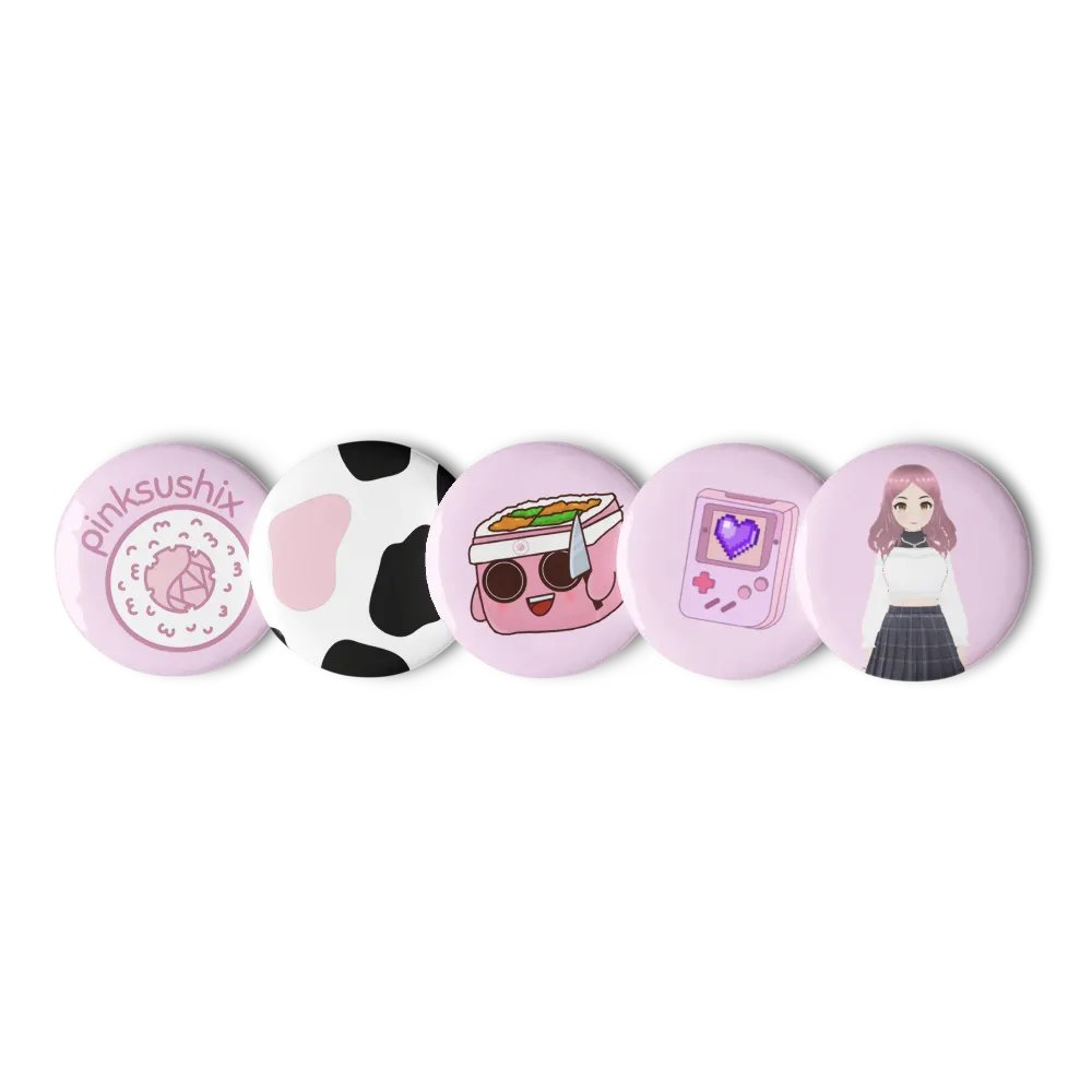 PinkSushiX 5 Pin Set product image (7)