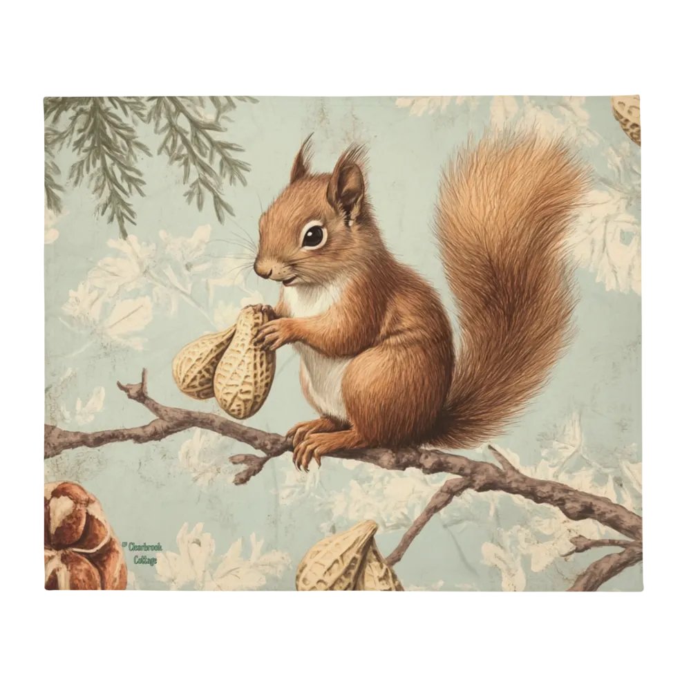 Squirrel's Delight Throw Blanket product image (6)
