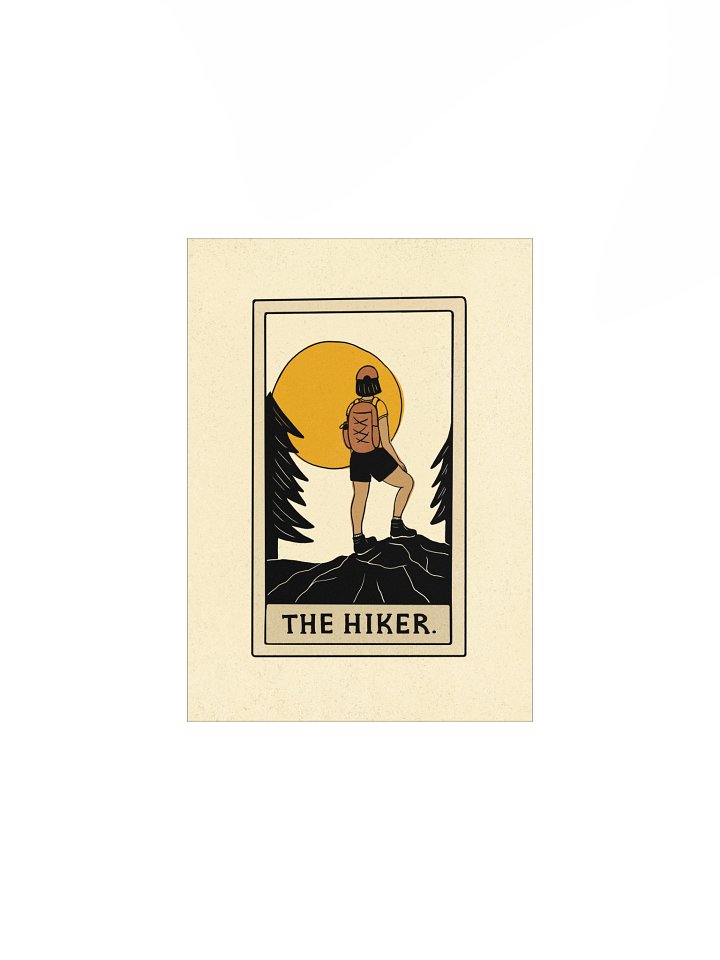 The Hiker ✷ Art Print product image (1)