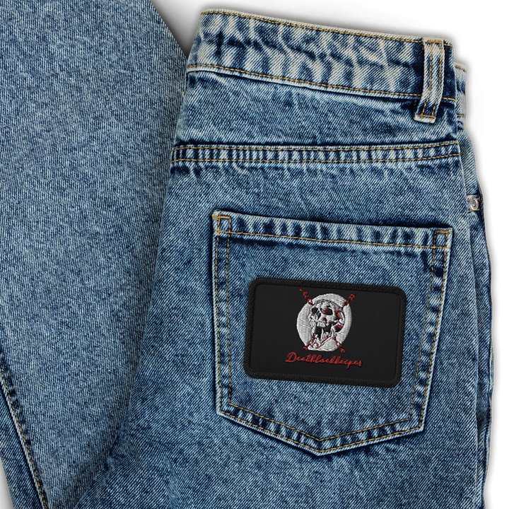 Embroidered Patches - Rectangle 3.5″×2.25″ product image (1)